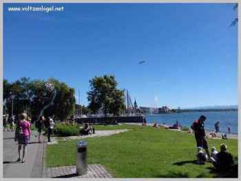 Friedrichshafen, le Musée Zeppelin, la promenade du lac de constance