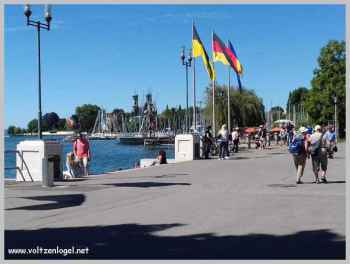 Port de Friedrichshafen : harmonie naturelle et culturelle