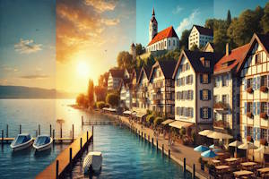 Promenade le long du lac de Constance
