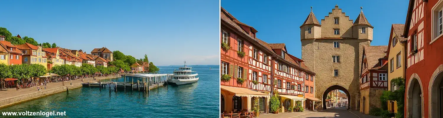 vacances et tourisme au lac de Constance en Allemagne