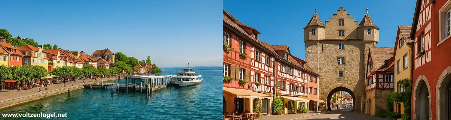 vacances et tourisme au lac de Constance en Allemagne