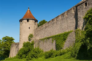 Vue du château médiéval de Meersburg