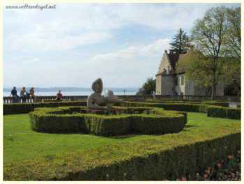Château de Meersburg au lac de Constance en Allemagne