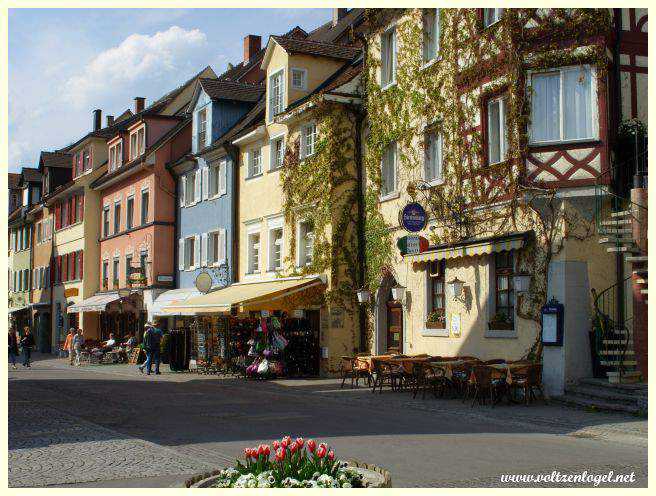 Intérieur historique du château-fort de Meersburg, reflet du Moyen Âge.