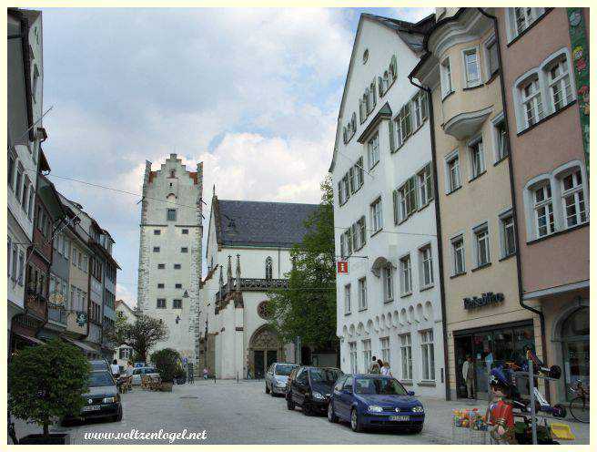 Vue panoramique depuis la Tour du Veilleur à Ravensburg.