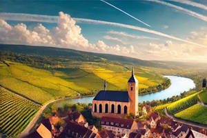 Randonnée sur les sentiers boisés d'Andlau