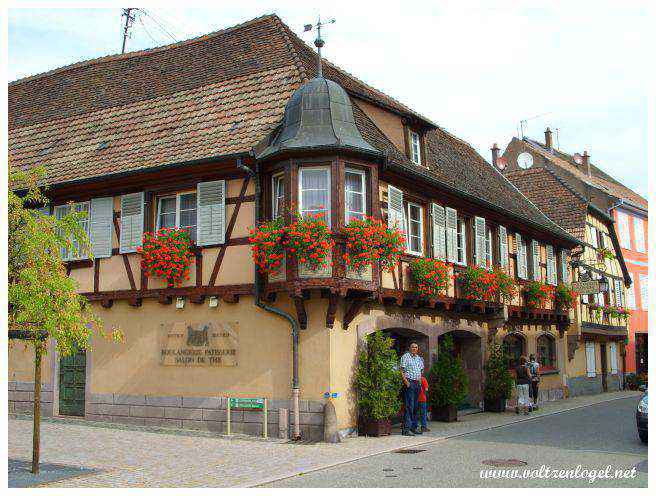 Maison à colombages typique d’Andlau