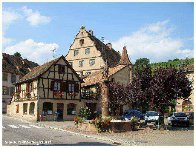 Château d'Andlau et vignobles médiévaux en Alsace