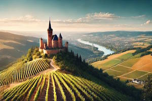 Château médiéval de Spesbourg en Alsace