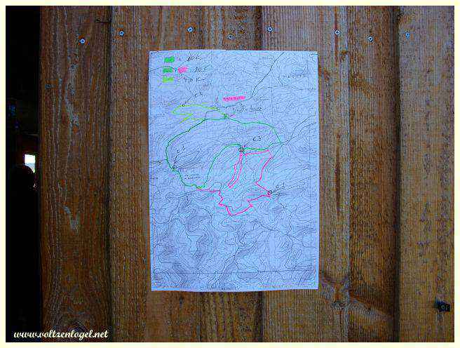 Randonnée de 10km a Erckartswiller dans les Vosges du Nord en Alsace
