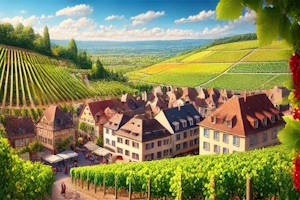 Vignobles d'Obernai sur la Route des Vins d'Alsace