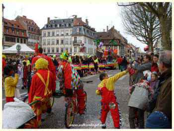 15e édition du Carnaval de Strasbourg, quinzaine de chars en fête