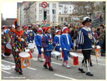 Des tambours pour le défilé du Carnaval Strasbourgeois