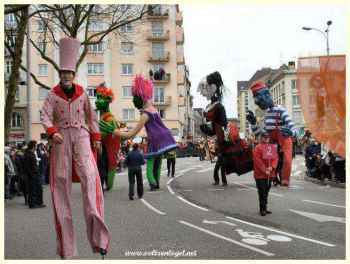 Le Carnaval de Strasbourg ; Rythme de musiques endiablées
