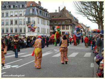 Groupes costumés ; Carnaval de Strasbourg