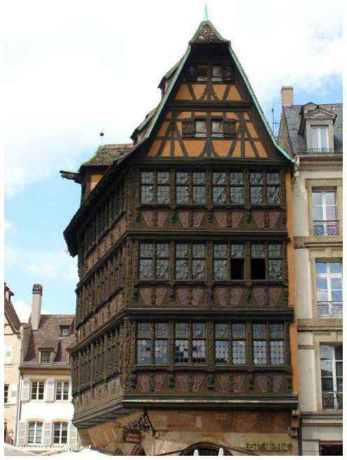 La Maison Kammerzell ; Place de la Cathédrale à Strasbourg