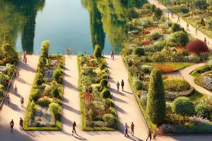 Faune et flore diversifiées du Parc de l'Orangerie.