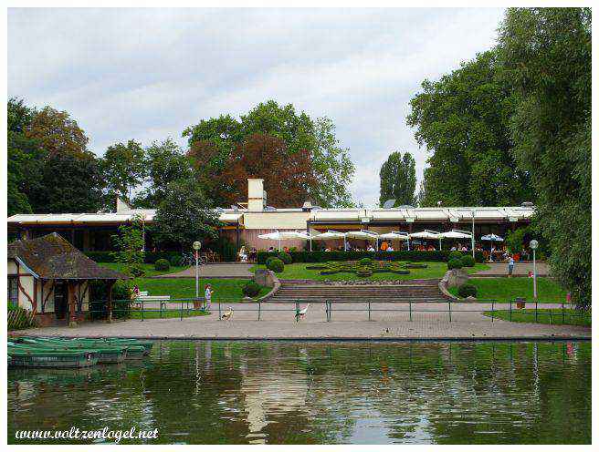restaurant du lac , orangerie , strasbourg