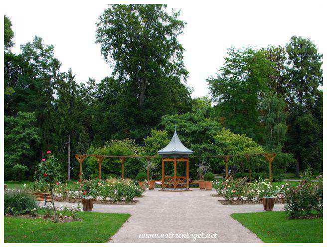 Le parc de l'Orangerie ; Lieu de promenade des strasbourgeois