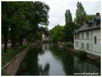 Le quartier Petite France à Strasbourg en Alsace
