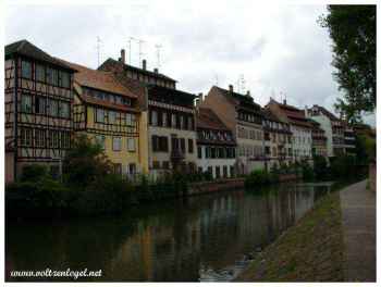 Maisons à colombage quartier Petite-France à Strasbourg