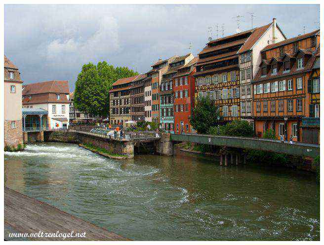 Au Pont St Martin à Strasbourg ; Maisons historiques à Strasbourg