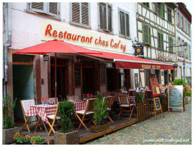 Restaurant traditionnel chez Cat'sy ; Rue Des Moulins à Strasbourg