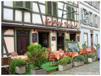 Restaurant La Petite Venise ; Restaurant rue Des Moulins à Strasbourg