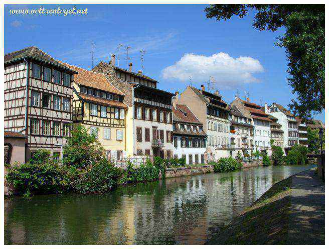 Quartier historique Petite France à Strasbourg