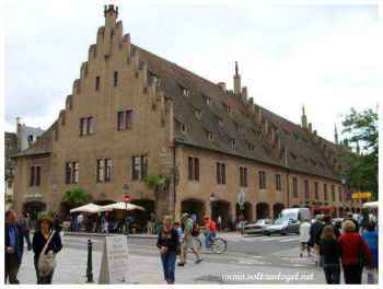 A Strasbourg l'Ancienne Douane ; Bâtiment riche en histoire