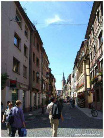 La Grand'Rue commercial de Strasbourg