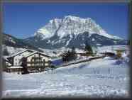 La station de ski lermoos au Tyrol