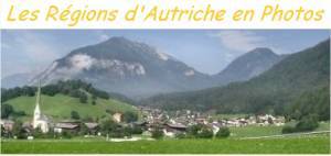 Paysages alpins autrichiens, ski et randonnée en été.