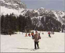 skier au tyrol