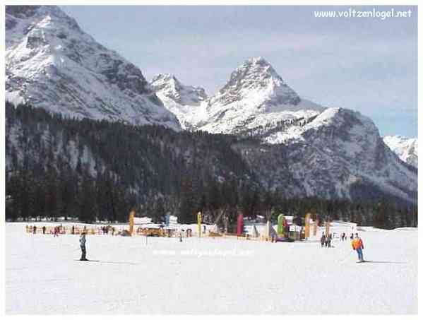 Ehrwalder Alm, station de ski au Tyrol en Autriche
