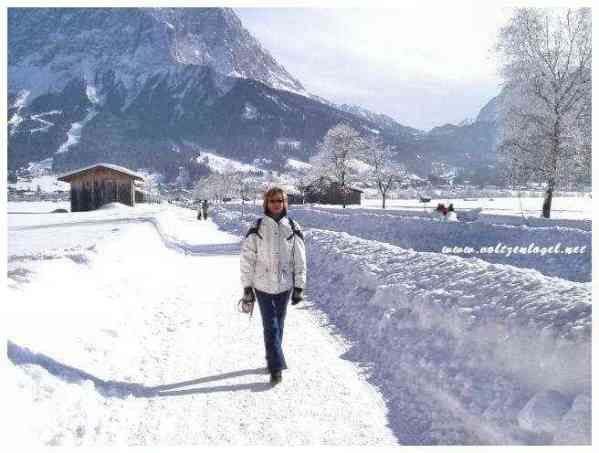 Sentier pédestre du village de Lermoos vers la station de ski d'Ehrwald