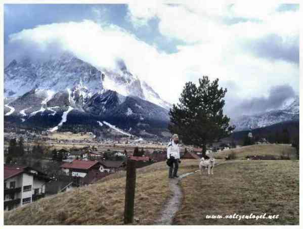 Du village Alpin d'Ehrwald vers la station de ski de Lermoos au Tyrol