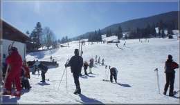 skier region zugspitze en autriche