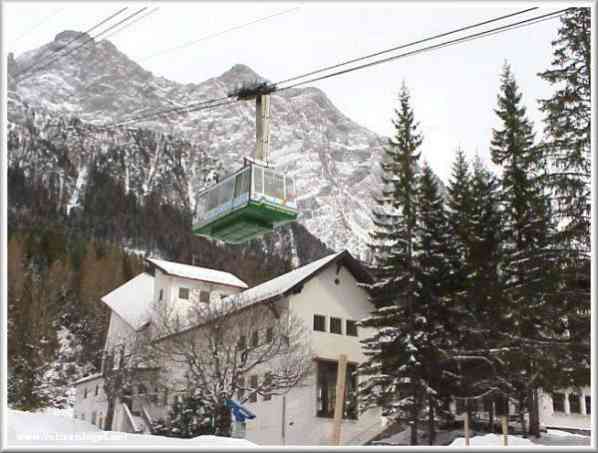 skier sur le Zugspitze en Autriche