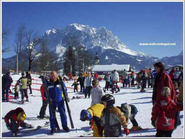 vacances ski à Lermoos au tyrol