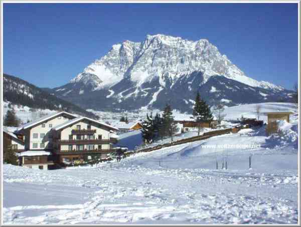 le massif du zugspitze au tyrol, le domaine skiable