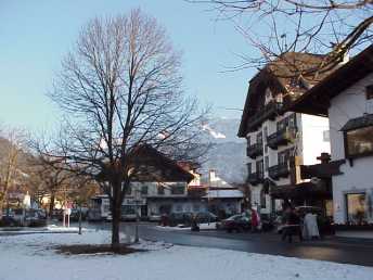 Paysage alpin à Ehrwald, Tyrol, Autriche