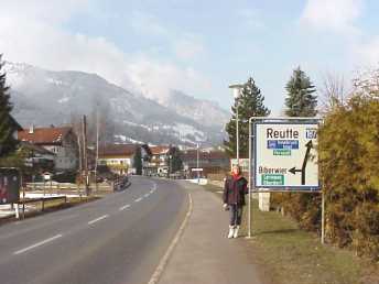Vue panoramique de Lermoos, Tyrol, Autriche