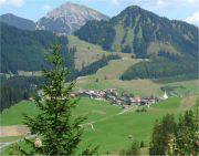 les alpages du Berwangertal. Les alpes tyroliennes en Autriche