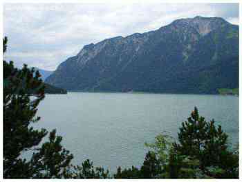 Pertisau am Achensee, le lac Achensee en Autriche