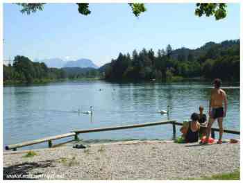 Reintaler See bei Kramsach. Balade au lac de Reintal