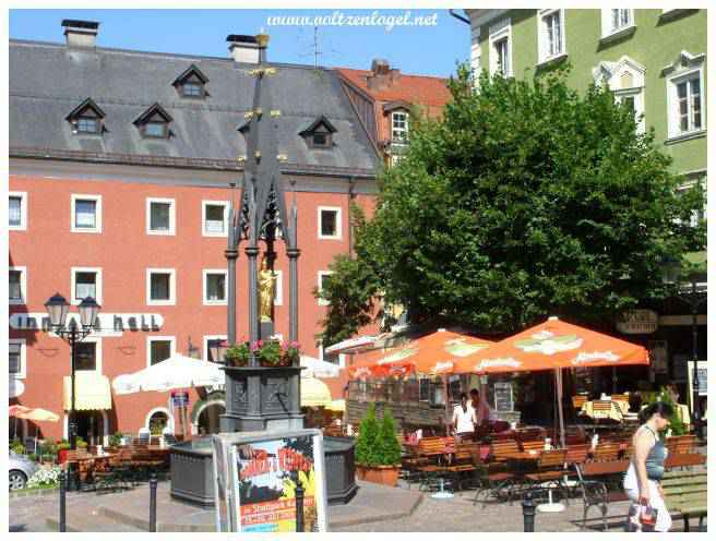 La ville de Kufstein en Autriche. Le meilleur du centre historique de Kufstein