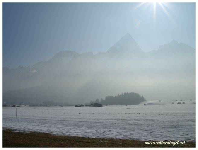 Glacier Zugspitze en Autriche