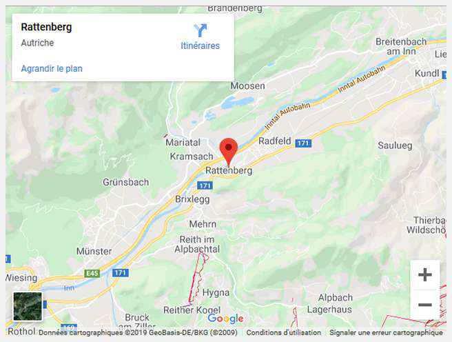 Rattenberg la ville du verre au Tyrol en Autriche
