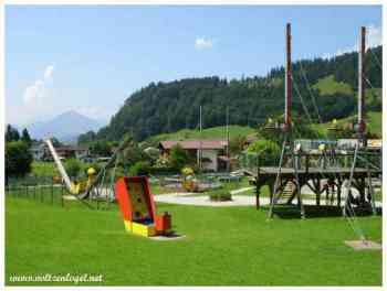 Walchsee adventure park. Le parc de loisirs du Tyrol, la Region du ZahmerKaiser